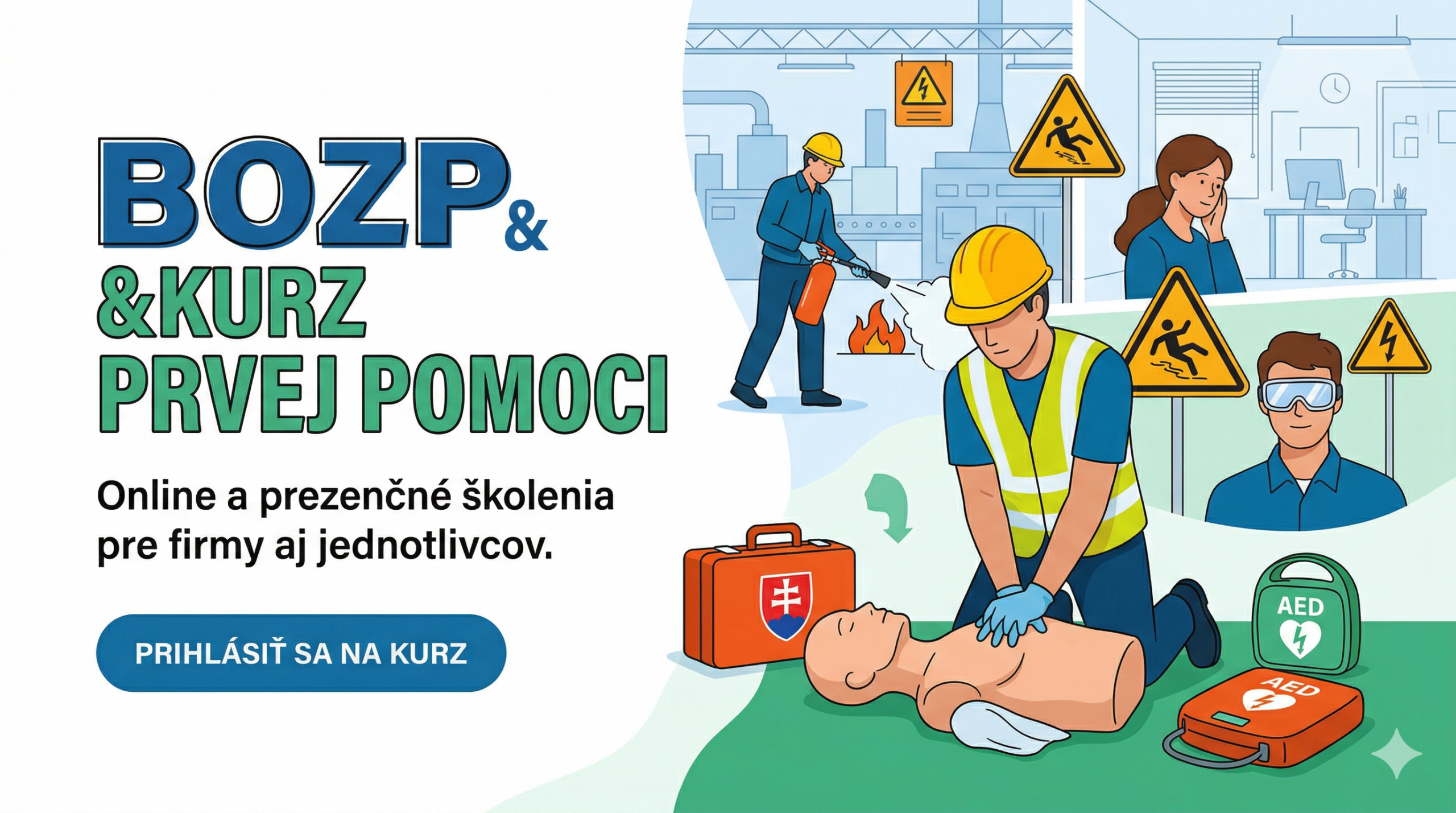BOZP Kurz prvej pomoci